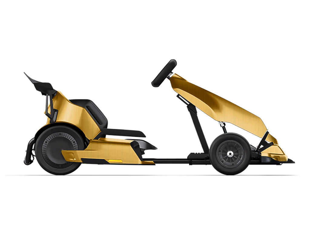 ORACAL 975 Brushed Aluminum Gold Do-It-Yourself Go Kart Wraps