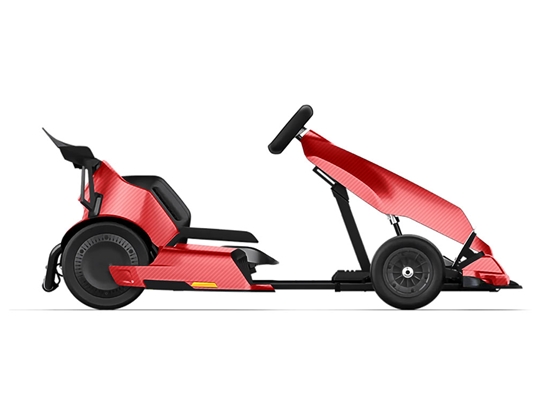ORACAL 975 Carbon Fiber Geranium Red Do-It-Yourself Go Kart Wraps