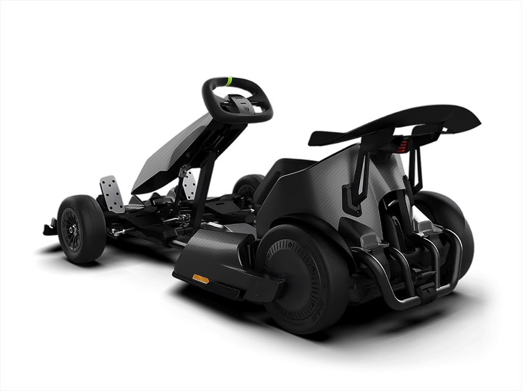 Rwraps 3D Carbon Fiber Black Go Kart Vinyl Wraps