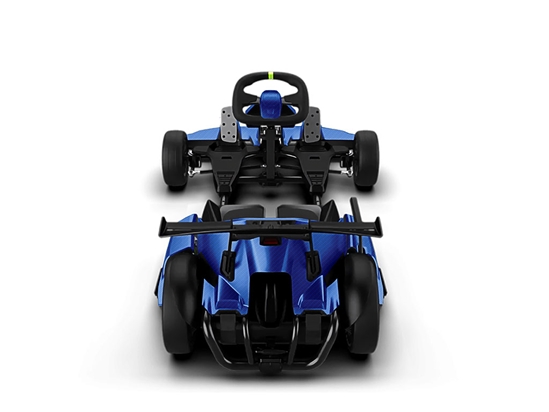 Rwraps 4D Carbon Fiber Blue DIY Go Kart Wraps