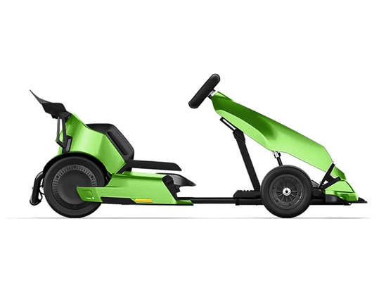 Rwraps 4D Carbon Fiber Green Do-It-Yourself Go Kart Wraps
