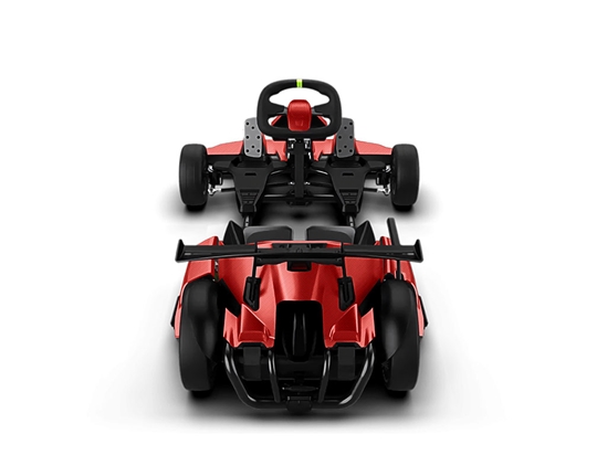 Rwraps 5D Carbon Fiber Epoxy Red DIY Go Kart Wraps