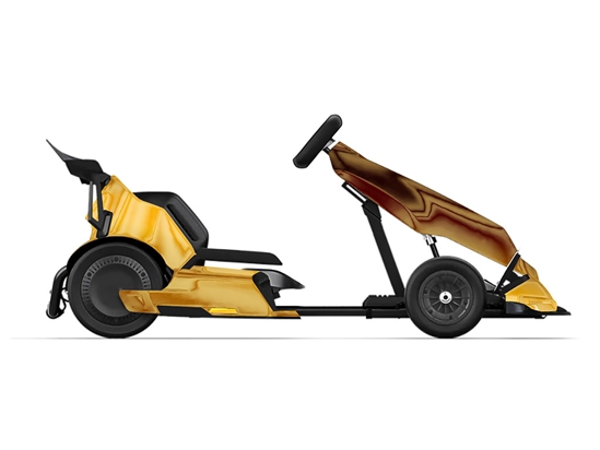 Rwraps Chrome Gold Do-It-Yourself Go Kart Wraps