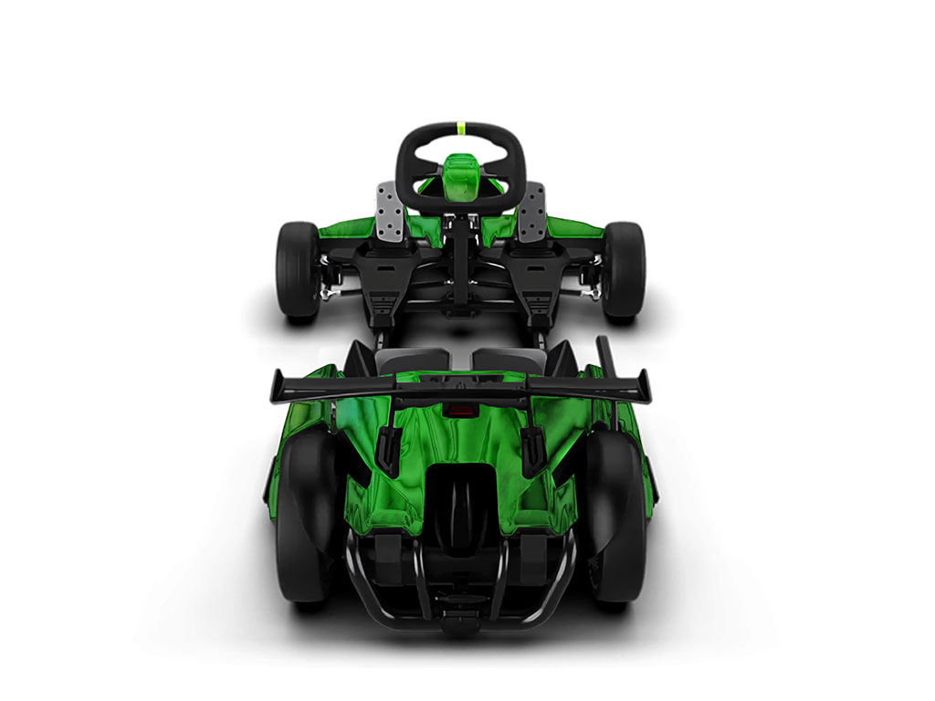 Rwraps Holographic Chrome Green Neochrome DIY Go Kart Wraps