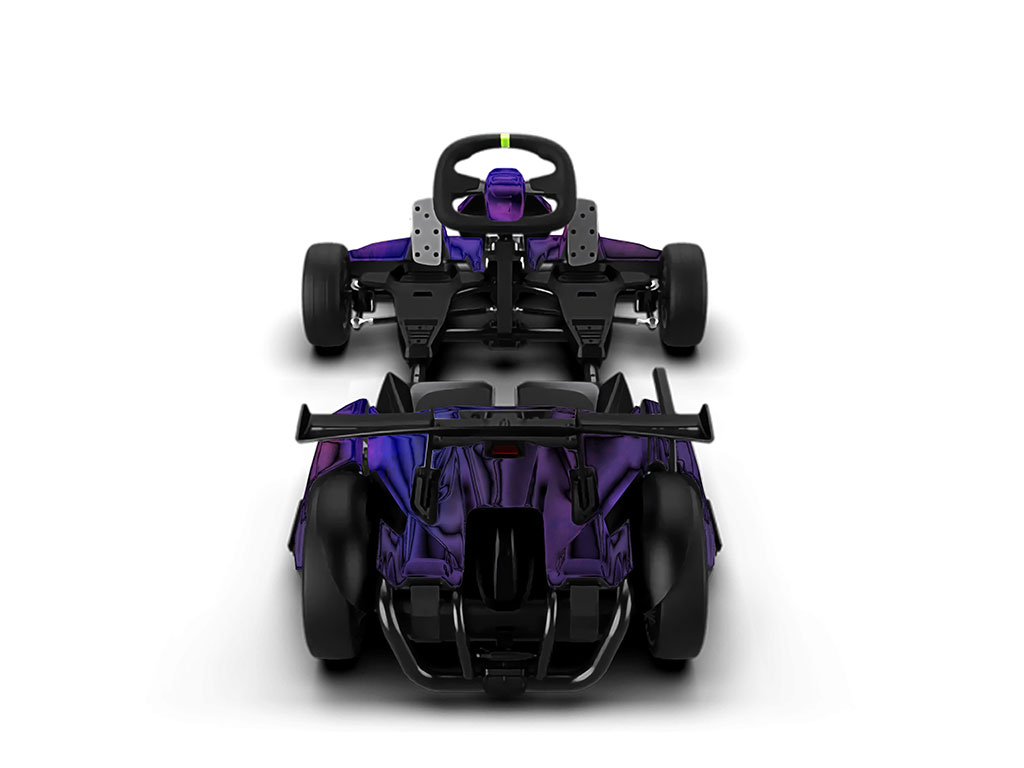 Rwraps Holographic Chrome Purple Neochrome DIY Go Kart Wraps
