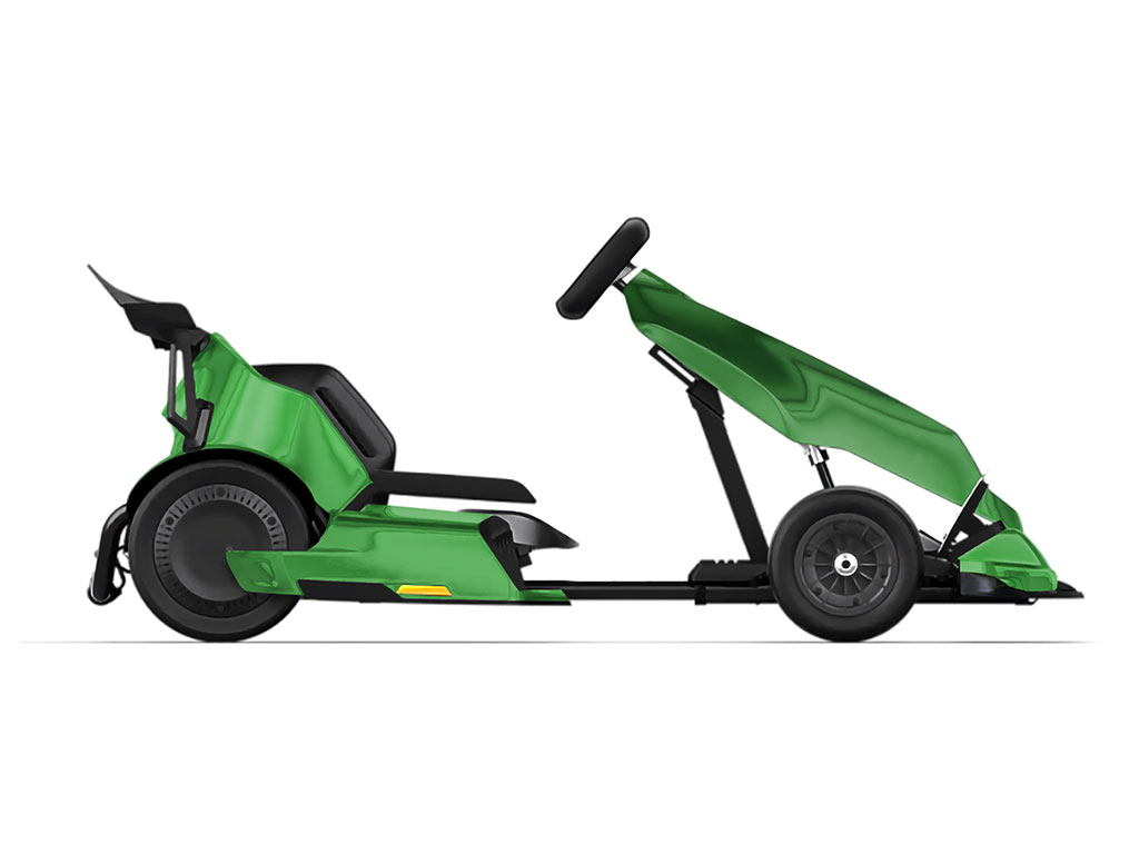 Rwraps Matte Chrome Green Do-It-Yourself Go Kart Wraps