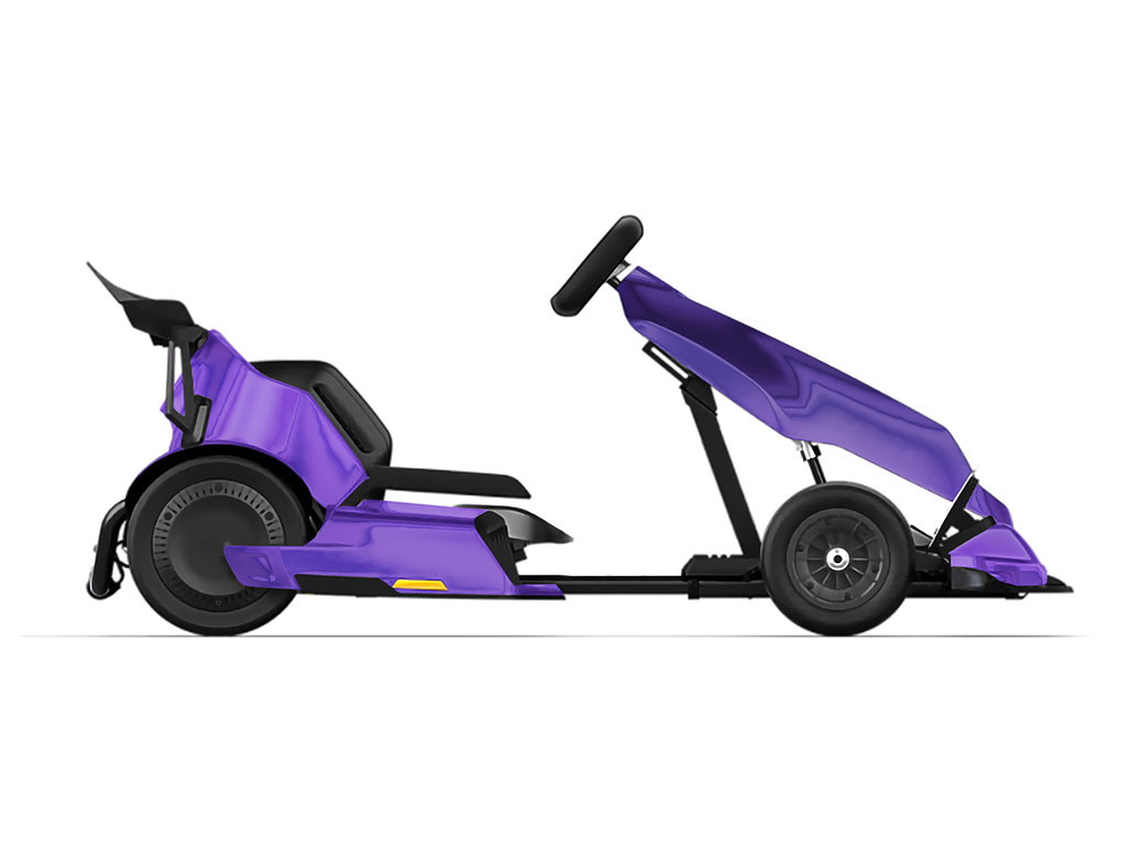 Rwraps Matte Chrome Purple Do-It-Yourself Go Kart Wraps