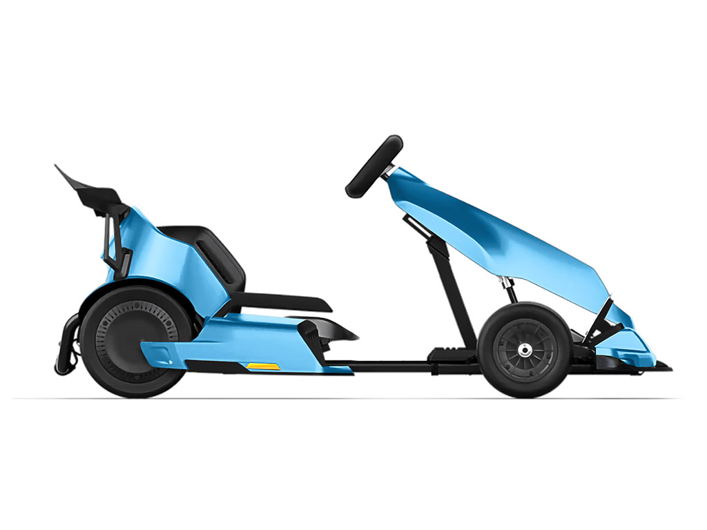 Rwraps Matte Sky Blue Do-It-Yourself Go Kart Wraps