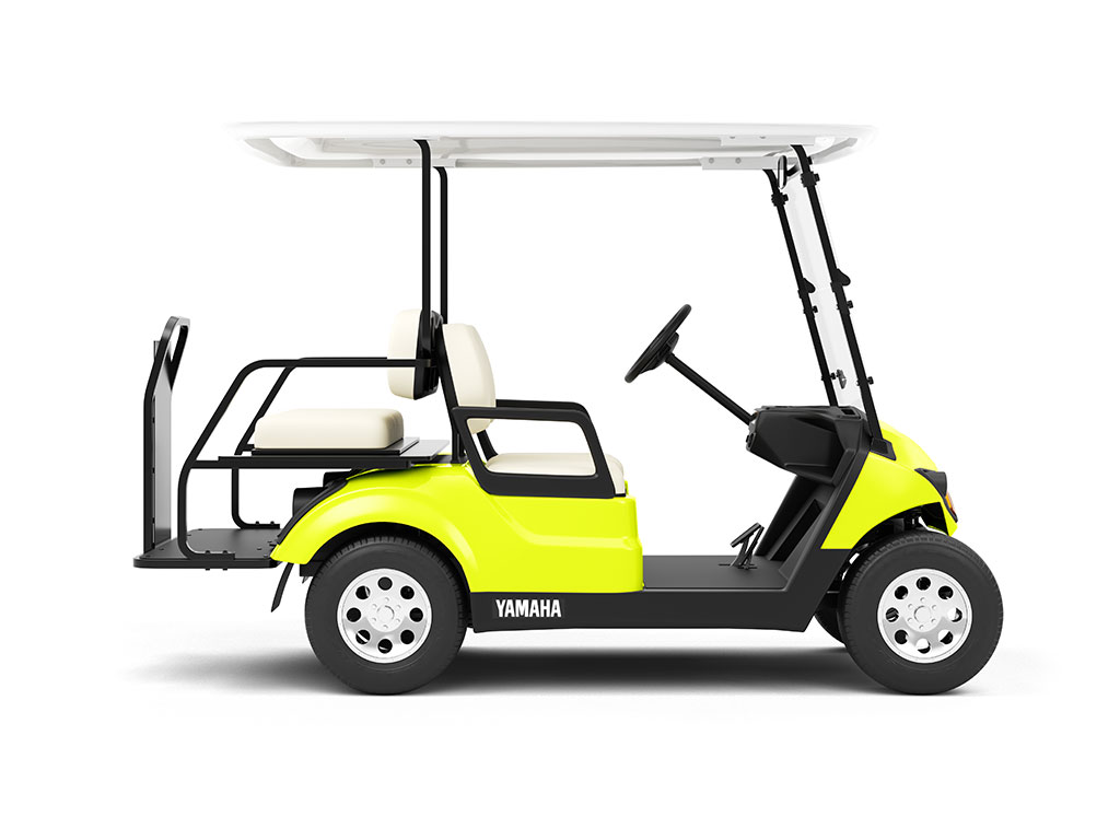 3M 1080 Satin Neon Fluorescent Yellow Do-It-Yourself Golf Cart Wraps