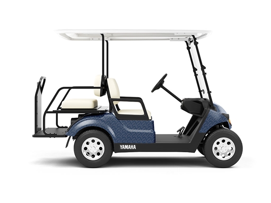 ORACAL 975 Honeycomb Deep Blue Do-It-Yourself Golf Cart Wraps