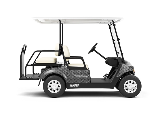 Rwraps 3D Carbon Fiber Black (Digital) Do-It-Yourself Golf Cart Wraps