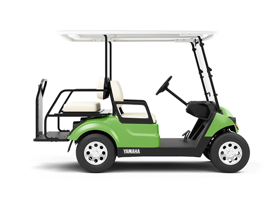 Rwraps 3D Carbon Fiber Green Do-It-Yourself Golf Cart Wraps