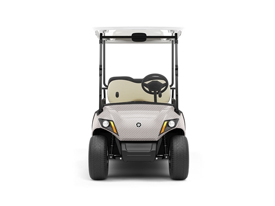 Rwraps 5D Carbon Fiber Epoxy Silver DIY Golf Cart Wraps