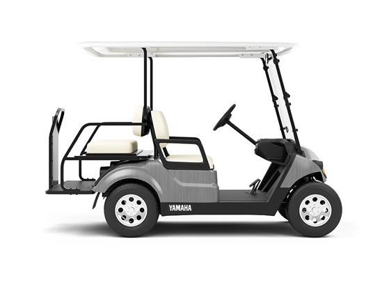 Rwraps Brushed Aluminum Gray Do-It-Yourself Golf Cart Wraps