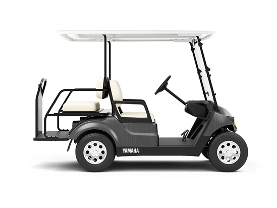 Rwraps Brushed Aluminum Gunmetal Do-It-Yourself Golf Cart Wraps