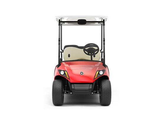 Rwraps Chrome Red DIY Golf Cart Wraps