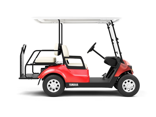 Rwraps Chrome Red Do-It-Yourself Golf Cart Wraps