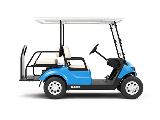 Rwraps Gloss Metallic Blue Do-It-Yourself Golf Cart Wraps