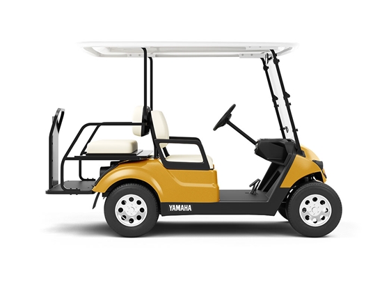 Rwraps Gloss Metallic Gold Do-It-Yourself Golf Cart Wraps