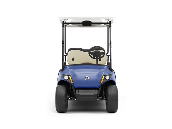 Rwraps Matte Chrome Blue DIY Golf Cart Wraps