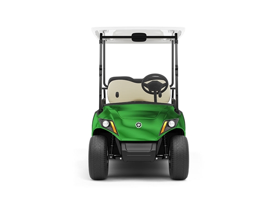 Rwraps Matte Chrome Green DIY Golf Cart Wraps