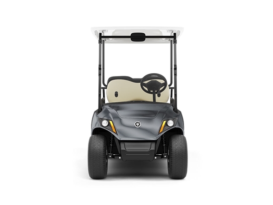 Rwraps Matte Chrome Dark Gray Fog (Metallic) DIY Golf Cart Wraps