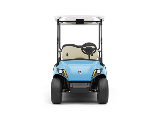 Rwraps Matte Sky Blue DIY Golf Cart Wraps