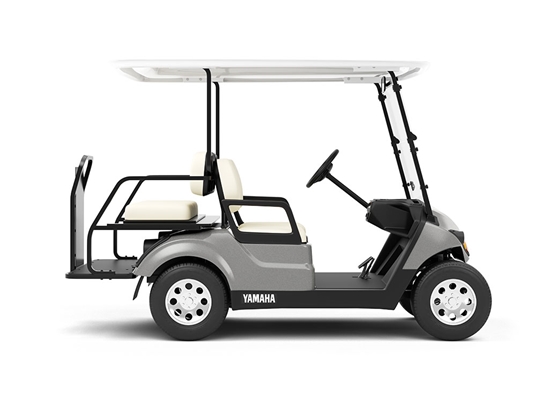 Rwraps Satin Metallic Gray Do-It-Yourself Golf Cart Wraps