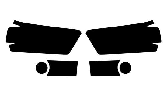 Toyota 4Runner 2010-2013 Headlight Tint