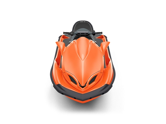 3M 1080 Satin Neon Fluorescent Orange DIY Jet Ski Wraps