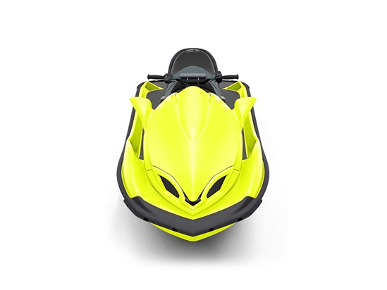 3M 1080 Satin Neon Fluorescent Yellow DIY Jet Ski Wraps