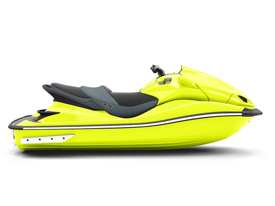 3M 1080 Satin Neon Fluorescent Yellow Do-It-Yourself Jet Ski Wraps