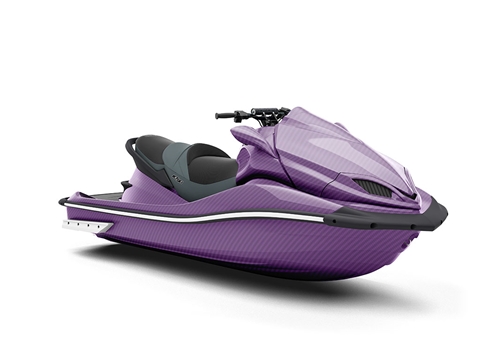 Rwraps™ 3D Carbon Fiber Purple Jet Ski Wraps
