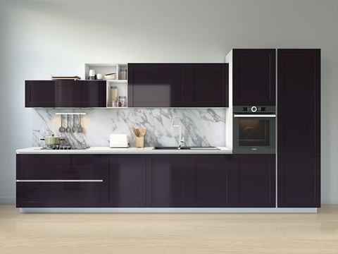 3M™ 2080 Gloss Black Kitchen Cabinet Wraps