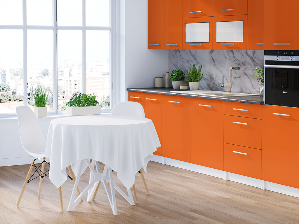 3M 2080 Gloss Burnt Orange DIY Kitchen Cabinet Wraps