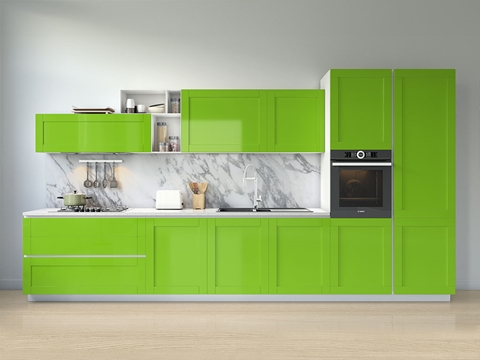 3M™ 2080 Gloss Light Green Kitchen Cabinet Wraps