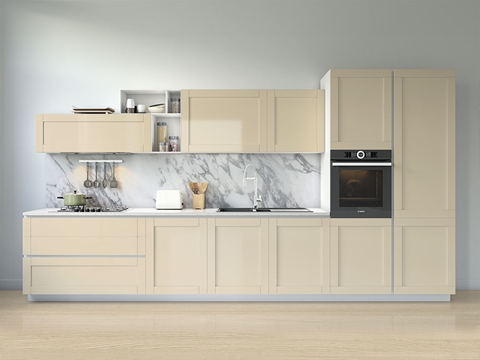 3M™ 2080 Gloss Light Ivory Kitchen Cabinet Wraps