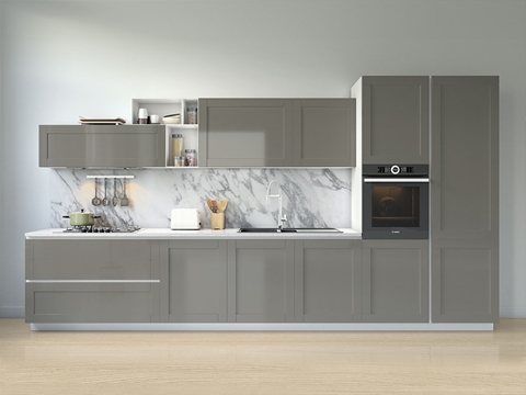 3M™ 2080 Matte Charcoal Metallic Kitchen Cabinet Wraps