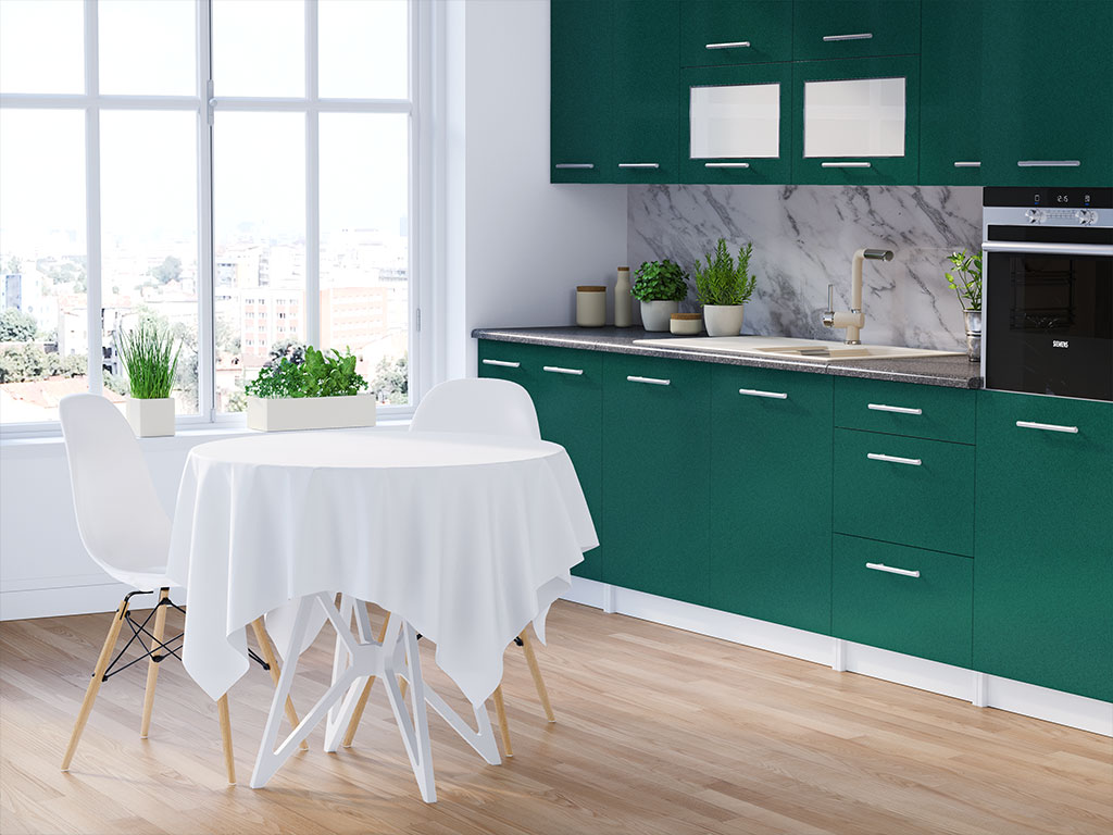 Avery Dennison SW900 Gloss Dark Green Pearl DIY Kitchen Cabinet Wraps