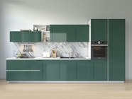 ORACAL 970RA Metallic Fir Green Kitchen Cabinetry Wraps