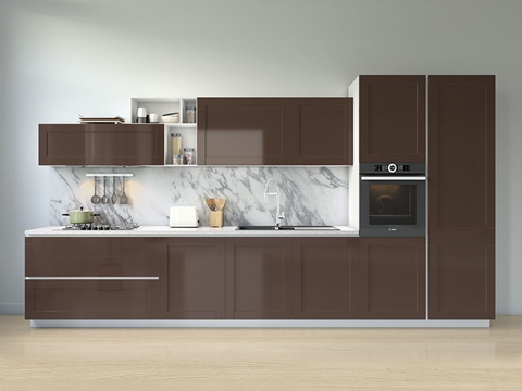ORACAL® 970RA Metallic Orient Brown Kitchen Cabinet Wraps