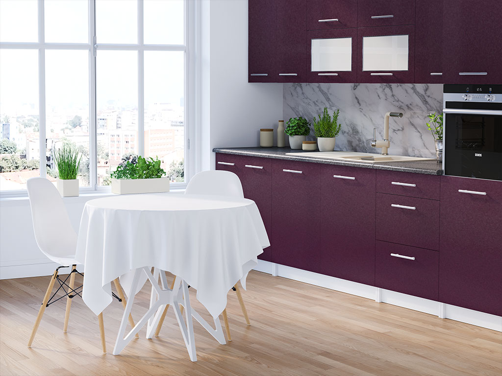 Rwraps Velvet Purple DIY Kitchen Cabinet Wraps