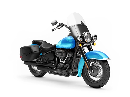 Rwraps Matte Chrome Light Blue Do-It-Yourself Motorcycle Wraps