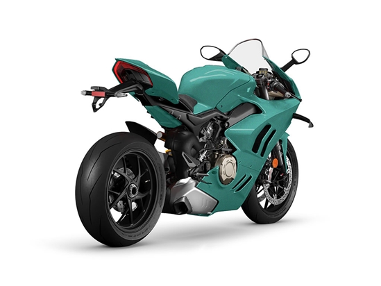 Rwraps Satin Metallic Emerald Green DIY Motorcycle Wraps