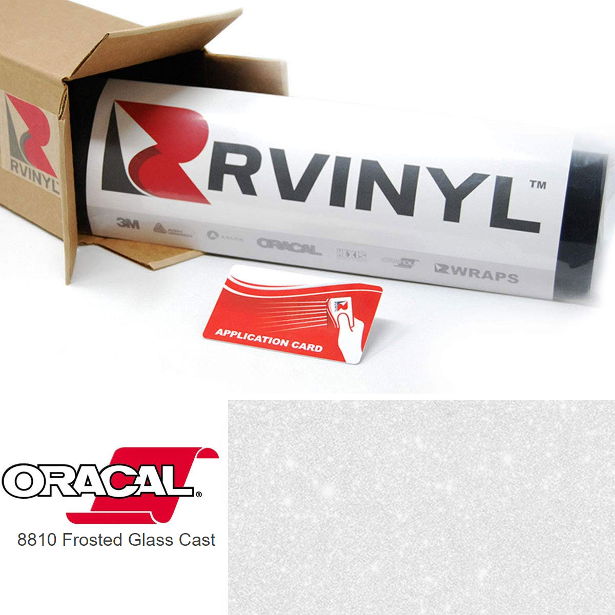 ORACAL 8810 Silver Gray Frosted Calendered Film