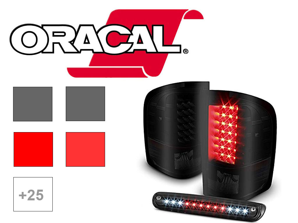 ORACAL 8300 Freightliner Tail Light Tint Film