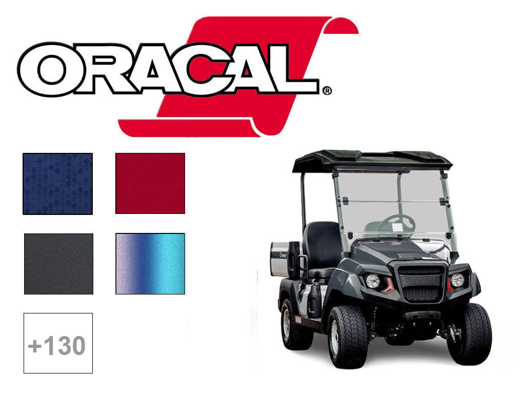 ORACAL® 970RA 975 Golf Cart Wrap