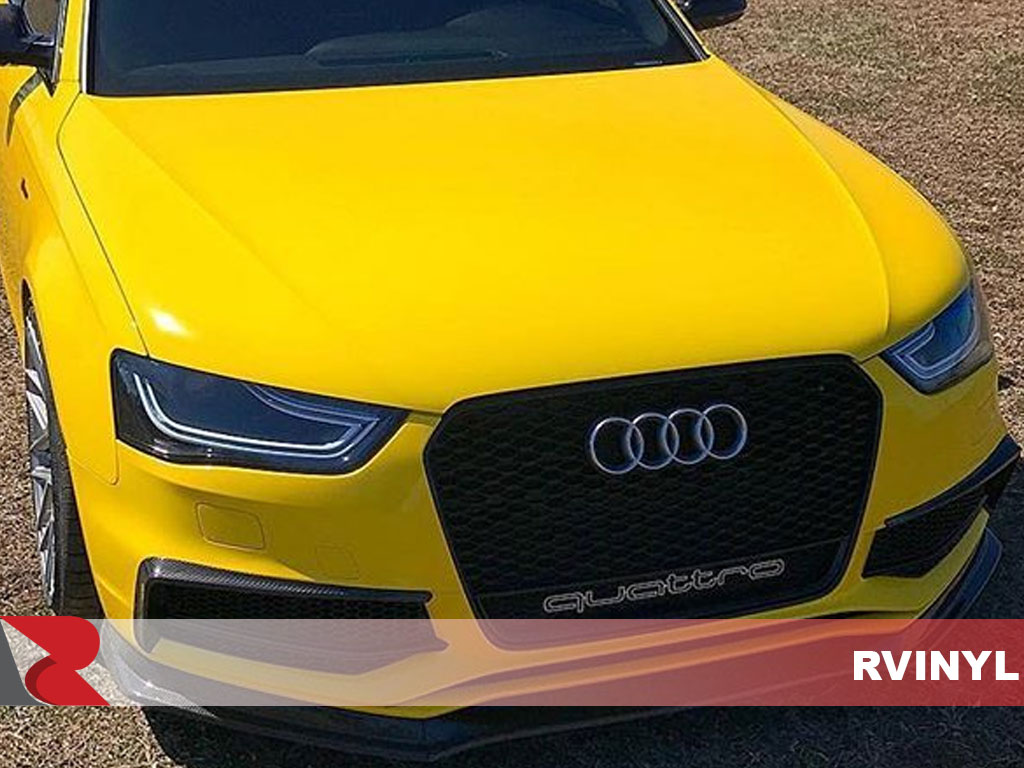 ORACAL® 970RA Canary Yellow Audi Complete Vinyl Wrap