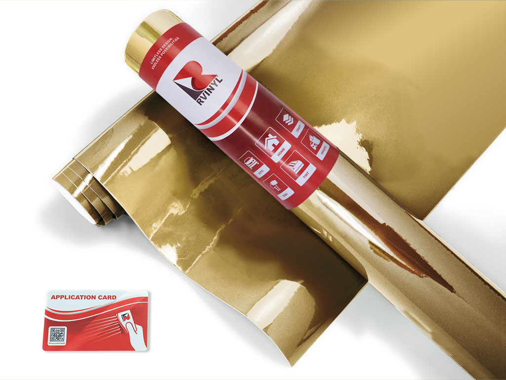 ORACAL 351 Gold Metallized Polyester Craft Vinyl Roll