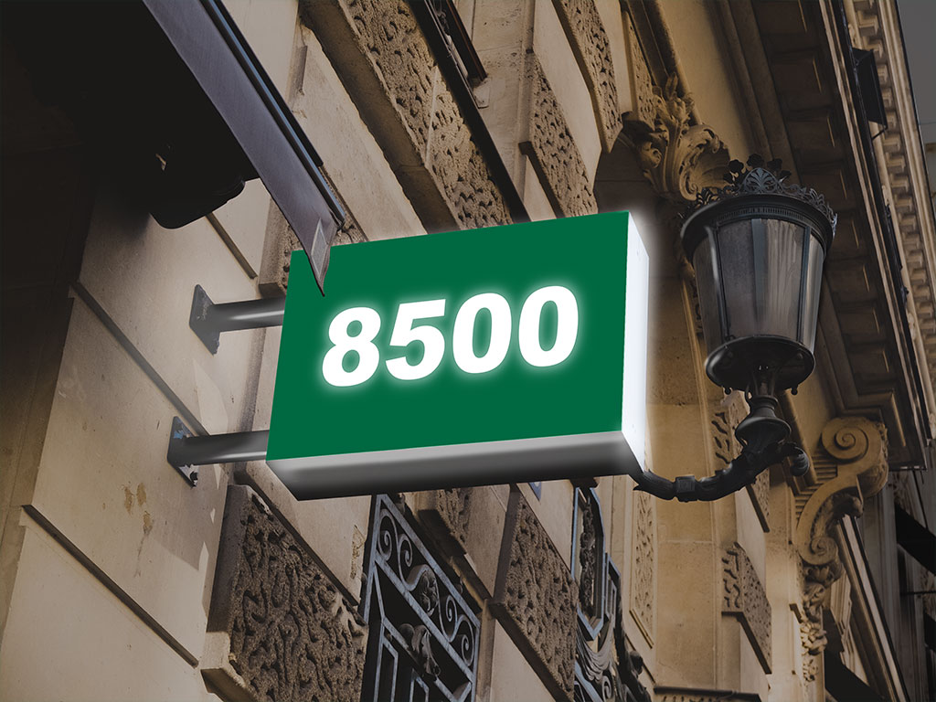 ORACAL 8500 Middle Green Translucent Sign Vinyl